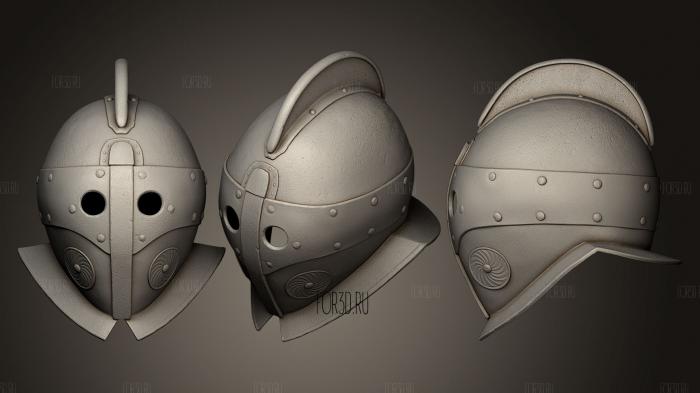Гладиаторский шлем 4 3d stl модель для ЧПУ